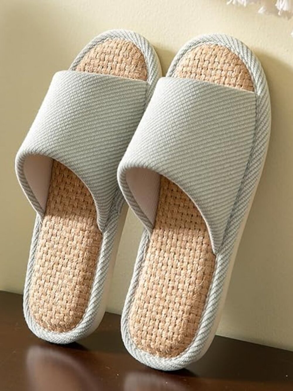 Cloth Slippers Linen Slippers - Breathable, Anti-Slip, Easy to Clean - Summer Si